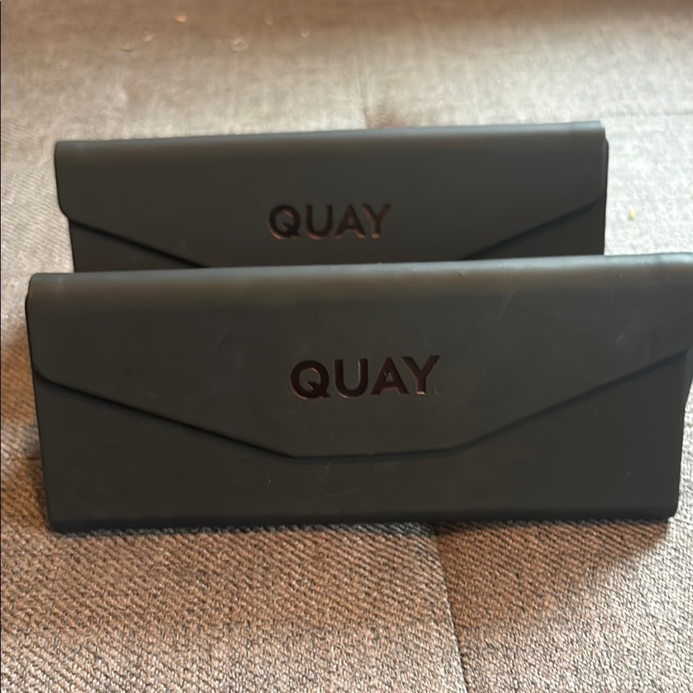 Quay Australia Black Sunglass Case